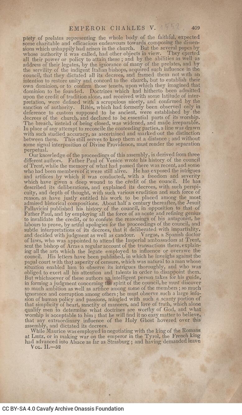 23 x 14,5 εκ. 6 σ. χ.α. + 643 σ. + 6 σ. χ.α., όπου στο φ. 1 με μαύρο μελάνι η υπογραφή